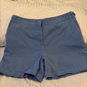 Women's Lauren Ralph Lauren Blue Chino style cotton shorts